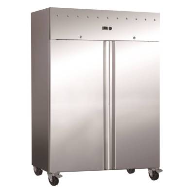 Clima Hosteleria- Armario Congelados Snack Acero Inoxidable 2 Puertas 1000 litros 1340x700x2010h mm PEKIN SNACK800BTV