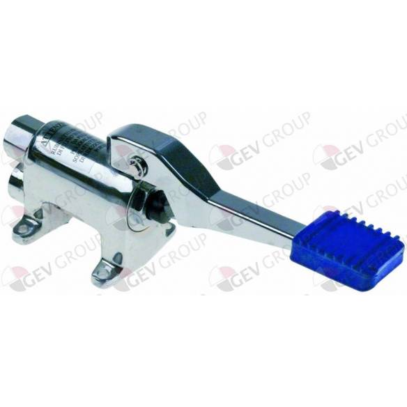 - Grifo de agua fría con pedal
