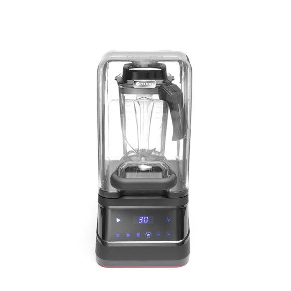HENDI- Batidora de vaso profesional control digital con cubierta antirruido sin BPA HENDI 230664