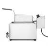 Freidora XL Profi Line con grifo de drenaje, manual, 10 l, 400 V