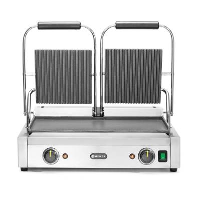 Parrilla de contacto (modelo doble)