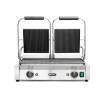 HENDI- Parrilla de contacto (modelo doble)\r\nTotalmente acanalada. HENDI 263709