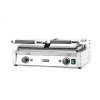 HENDI- Parrilla de contacto (modelo doble)\r\nTotalmente acanalada. HENDI 263709