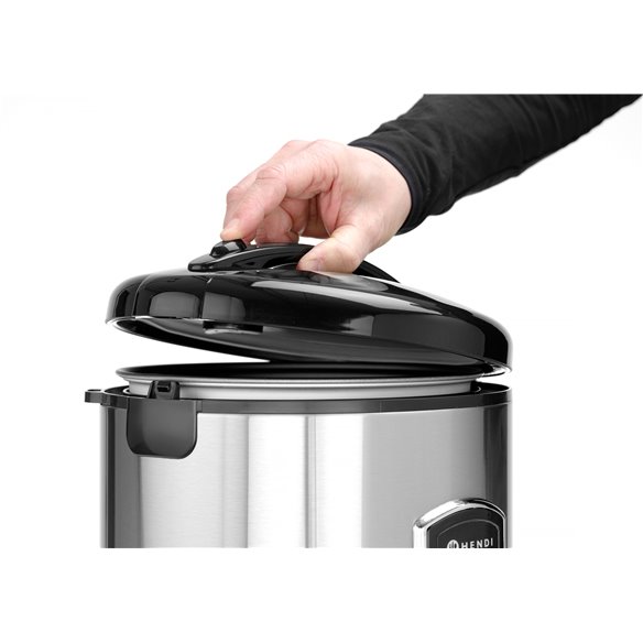 HENDI- Olla arrocera con función de cocción al vapor HENDI 240410