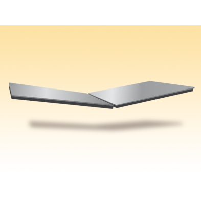 DECOPAN- Tapa Practicable 2 Lados Para Mesa Mod 121Msd0 Inox 121MST0