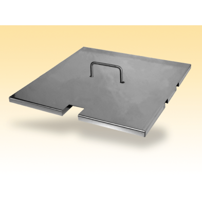 Tapa Acero Inoxidable Para Freidora 100X50 Cm 108TF00