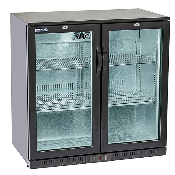 EUROFRED- Vitrina Botellera Back Bar COOL HEAD BBC208H (Puertas Pivotantes)