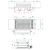 Tostador de cinta TTH-4400 FM potencia 4400W