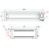 Horno Electrico Panadería FM ST PASTRY STP 643 - 3 Bandejas 600X400 mm.