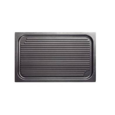 Placa de grade de alumínio antiaderente para forno GN1/1 (530 X325 MM)