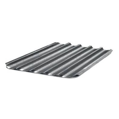 FM INDUSTRIAL- Bandeja aluminio perforada acanalada panadería 600x400 mm