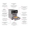 FM INDUSTRIAL- Horno Ultrarrápido Convección + Microondas FM STF-32