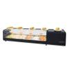 Arilex- Vitrina refrigerada de tapas ARILEX 6 bandejas doble piso GN1/3 6VTG VISION DOBLE