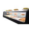 Arilex- Vitrina refrigerada de tapas ARILEX PLACA LISA doble piso capacidad 6 bandejas GN1/3 6VTL VISION DOBLE