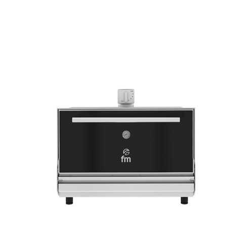 Horno de brasas con parrilla de dotación de parrilla de 570×350 mm.
Ref. 710801 FM ST-G300 S