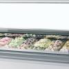Vitrina expositora para helados con display ventilada TEFCOLD MILLENNIUM LX12