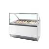 Vitrina expositora para helados con display ventilada TEFCOLD MILLENNIUM ST16