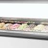 Vitrina expositora para helados con display ventilada TEFCOLD MILLENNIUM ST16