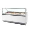 Vitrina expositora para helados con display ventilada TEFCOLD MILLENNIUM ST24