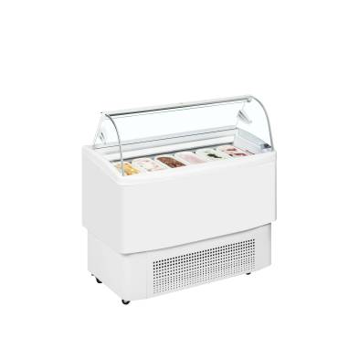 Vitrina para helados ventilada TEFCOLD FIJI 6