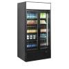 Tefcold- Expositor refrigerado color negro TEFCOLD FSC1000H BLACK