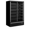 Refrigerador mural de supermercado TEFCOLD Galaxy+ GP14FGD Black