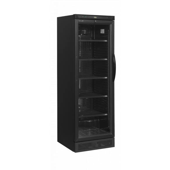Tefcold- Nevera expositora bisagra a izquierda TEFCOLD CEV425 BLACK L/H
