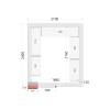 Tefcold- Paneles de cámara frigorífica 120 mm TEFCOLD CR 210x240x220