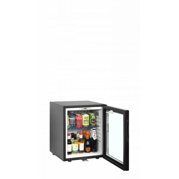 Refrigerador minibar de puerta de cristal TEFCOLD TM35GC