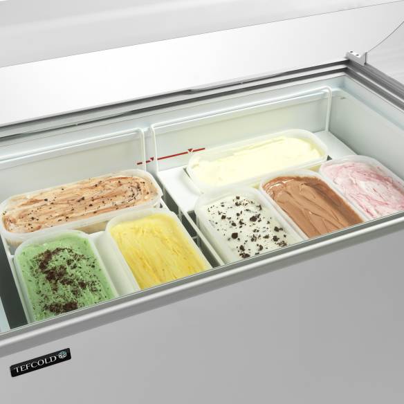 Vitrina para helados TEFCOLD IC301SC+SO