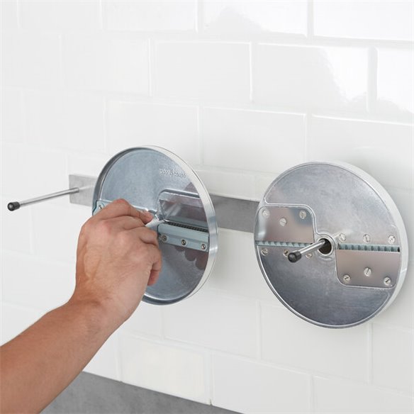 Porta discos mural inox  Ref. 101230 para  Robot-Coupe