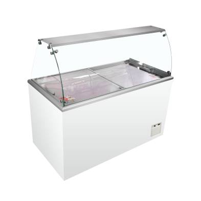 Vitrina expositora para helados TEFCOLD ISOA12W1