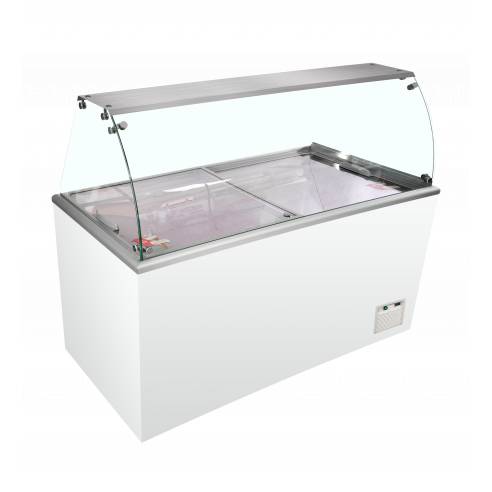 Tefcold- Vitrina expositora para helados TEFCOLD ISOA14W1