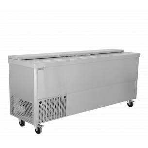 Tefcold- Botellero barra Acero Inoxidable 2 metros TEFCOLD BHC200X1