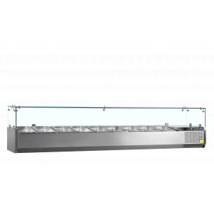 Vitrina refrigerada sobre encimera GN1/3 TEFCOLD VK38-200