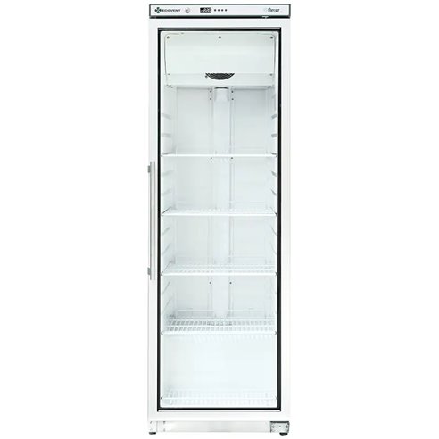 Armario Congelador Ventilado Blanco Puerta de cristal 400 L