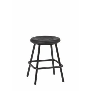 Clima Hosteleria- Banqueta Armazón Plastificado Negro con Asiento Espuma Integral MIAMI ESP