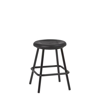 Clima Hosteleria- Banqueta Armazón Plastificado Negro con Asiento Espuma Integral MIAMI ESP