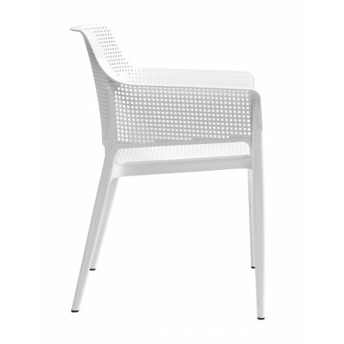 Sillón Terraza Polipropileno color Blanco BOOMERANG BLA
