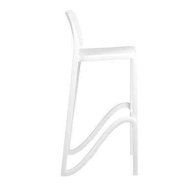 Clima Hosteleria- Taburete Interior y Exterior Polipropileno color Negro SICILIA BLA