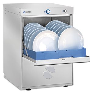 Lavavajillas Profesional NIKROM E500H Cesta 50x50 cm Kit de higienización
