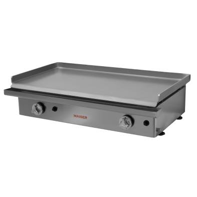 Plancha gas 80 acero rectificado 8 mm