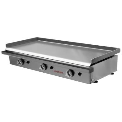 Plancha gas 100 acero rectificado 8 mm