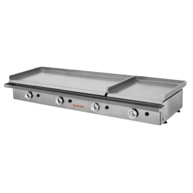 Plancha gas 100+40 acero rectificado de 8 mm