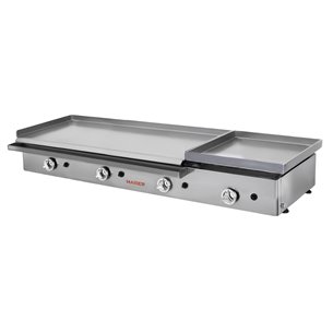 Plancha gas 100 rectificada de 8 mm+40 frankfurt