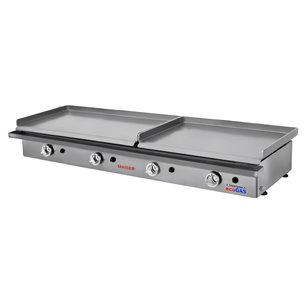 Plancha ecogas 80+60 acero rectificado de 8 mm