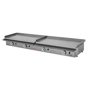 Plancha ecogas 80+80 acero rectificado de 8 mm