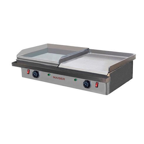 Plancha eléctrica 40 rectificada de 8 mm+40 cromo duro