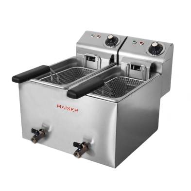 Freidora de 4+4 litros Grifo 2,5+2,5 Kw CON CONTACTOR