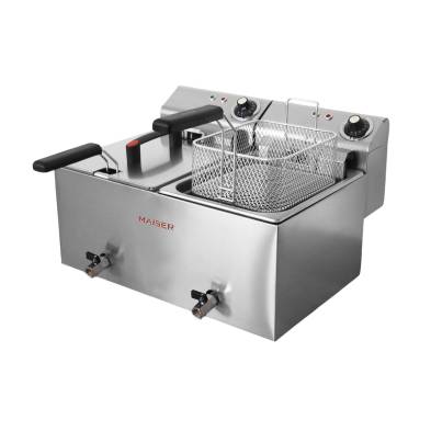 Maiser- Freidora Profesional MAISER F10/8TRI75GEX2
